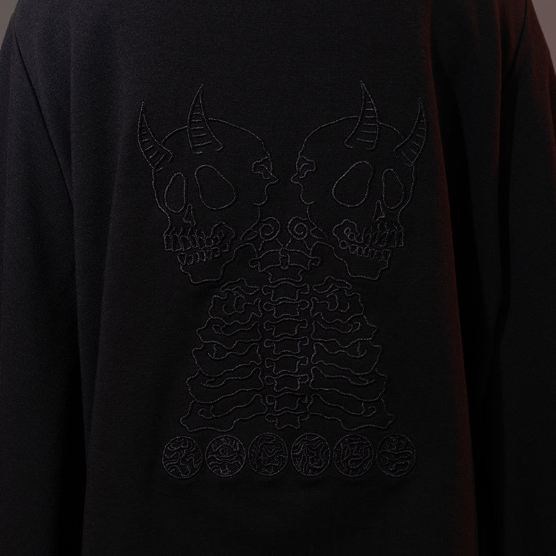 Garakuta Jacket with Kimono Sleeves