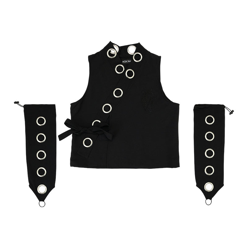 Garakuta Vest with Kimono Sleeves