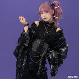 Ash Wolf Kimono