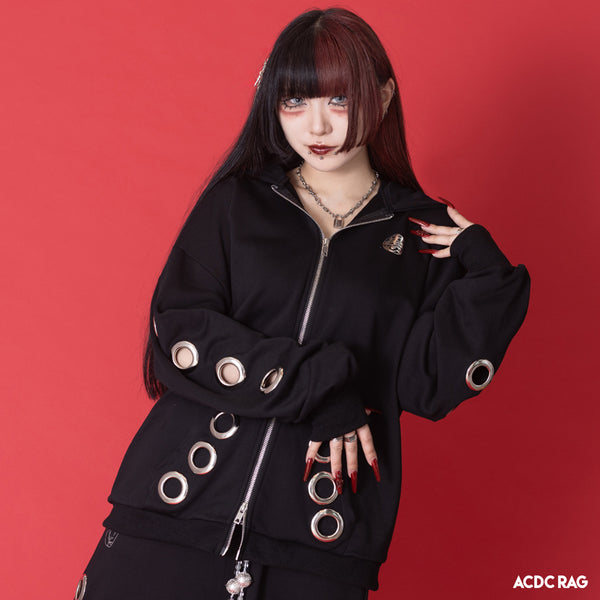 我楽多 ハトメZIPパーカー – ACDC RAG
