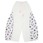 WHITE/PASTEL PINK