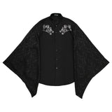 Noroshi Shirt With Kimono Sleeves