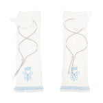 WHITE/PASTEL BLUE