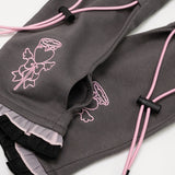 Heart Hack Arm Cover DARK GRAY/PINK
