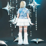 Heart Hack チビT PASTEL BLUE