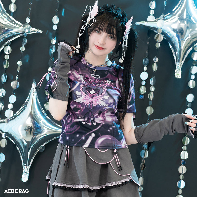 ACDC RAG パンク 赤チェック　ジャケット　ブレザー　チェーン PUNKSクロスジャケット 原宿系 ファッション[品番：ACDW0001610