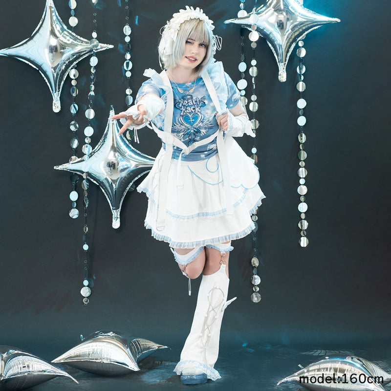 Heart Hack ハーネス WHITE/PASTEL BLUE – ACDC RAG