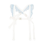 WHITE/PASTEL BLUE