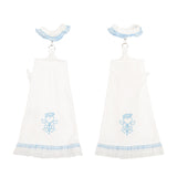 Heart Hack レッグウォーマー WHITE/PASTEL BLUE