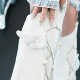 Heart Hack レッグウォーマー WHITE/PASTEL BLUE