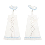 Heart Hack レッグウォーマー WHITE/PASTEL BLUE