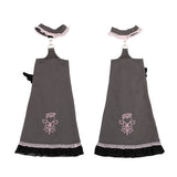 Heart Hack レッグウォーマー DARK GRAY/PINK