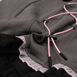 Heart Hack レッグウォーマー DARK GRAY/PINK