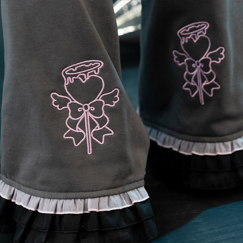 Heart Hack レッグウォーマー DARK GRAY/PINK – ACDC RAG