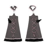 Heart Hack レッグウォーマー DARK GRAY/PINK