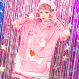 CARE BEARS T-SHIRT PINK *LIMITED TO CERTAIN COUNTRIES