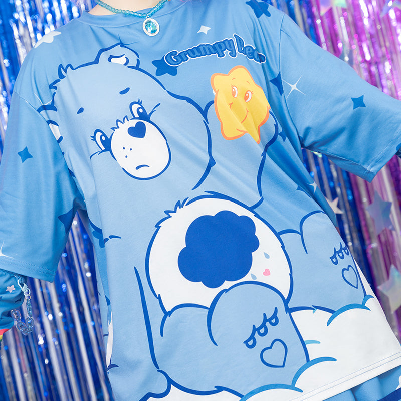 CARE BEARS T-SHIRT BLUE *LIMITED TO CERTAIN COUNTRIES