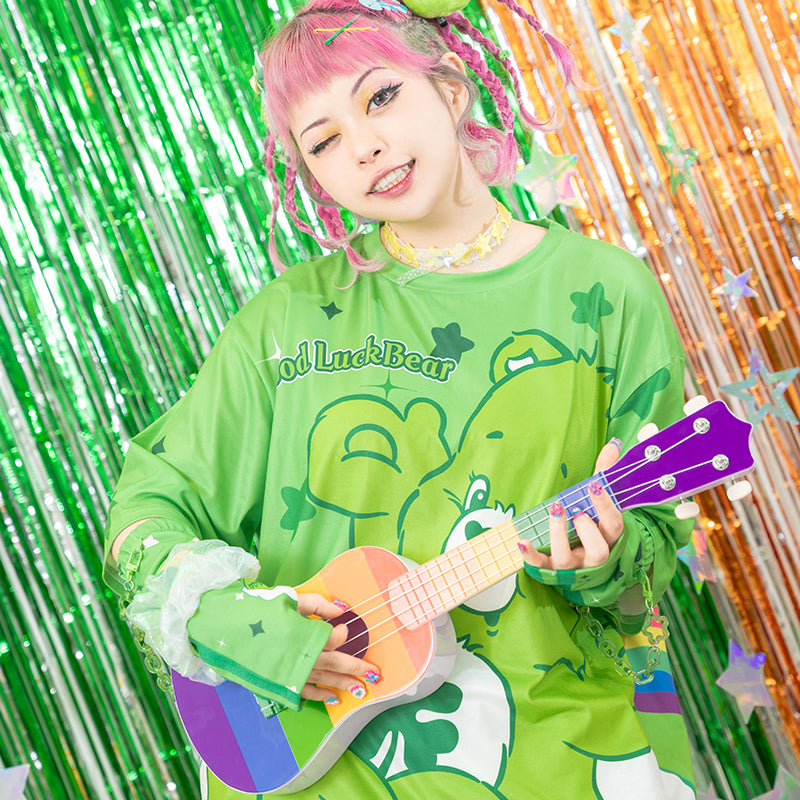 CARE BEARS T-SHIRT GREEN *LIMITED TO CERTAIN COUNTRIES