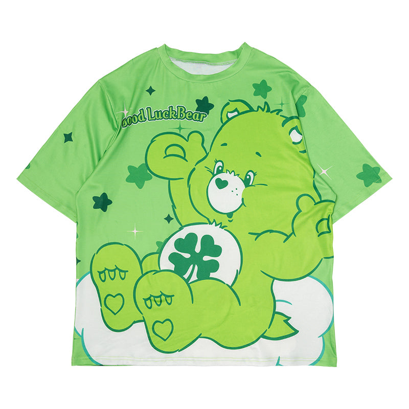 CARE BEARS T-SHIRT GREEN *LIMITED TO CERTAIN COUNTRIES