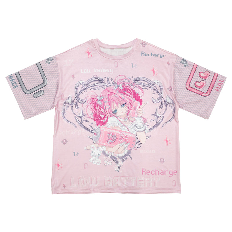 Low Battery Recharge T-Shirt