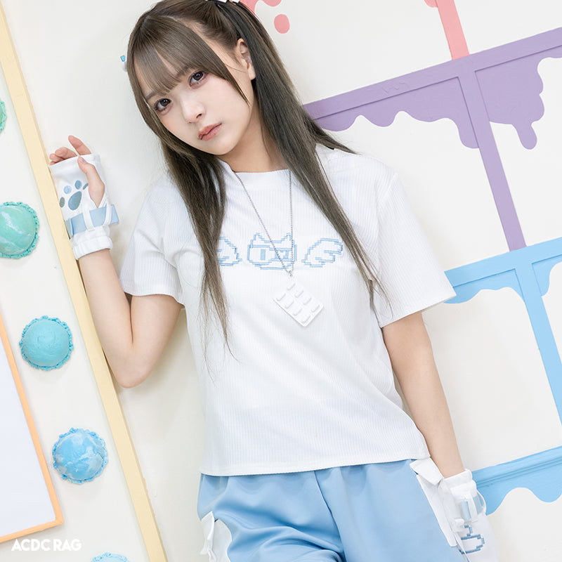 Dot Cat Chibi T-Shirt – ACDC RAG