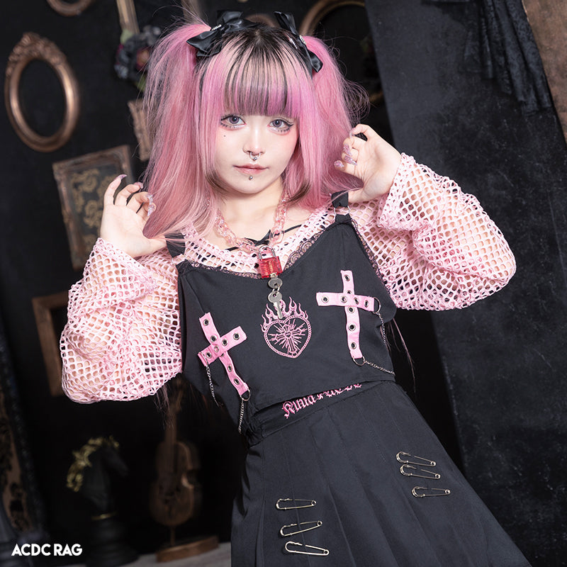 kuua×ACDC HEAVEN ビスチェ&スカート-