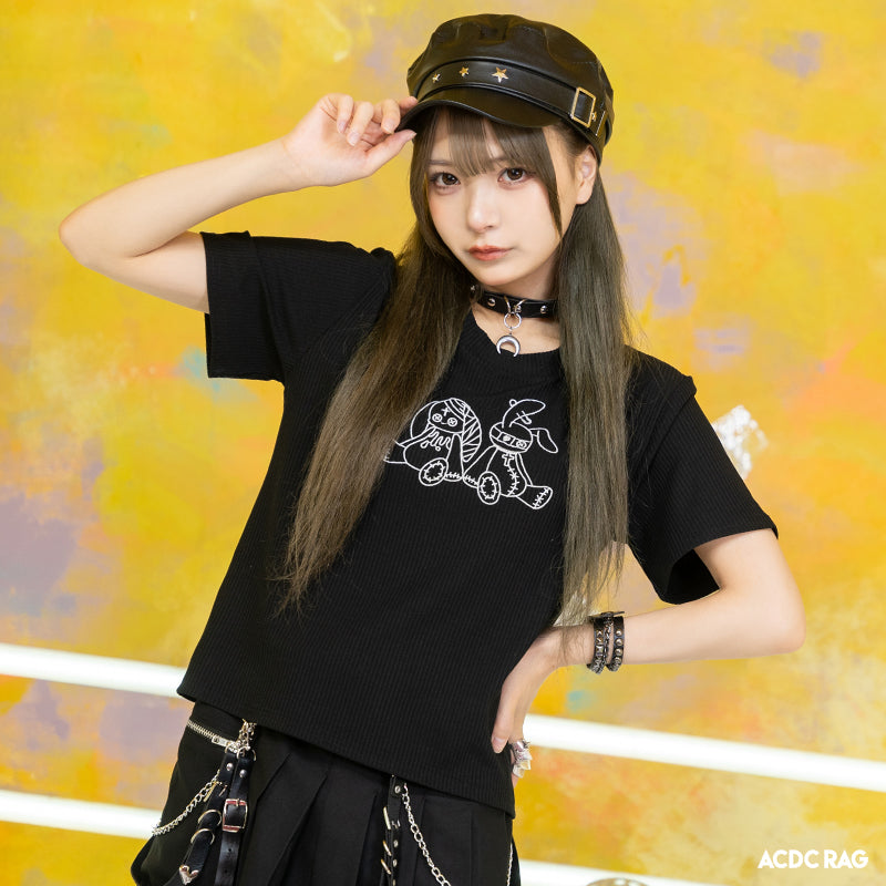 MOON BUNNY DOLLS Chibi T-SHIRT – ACDC RAG