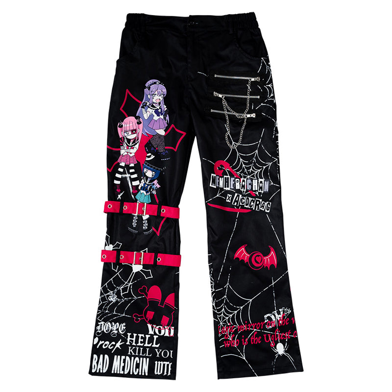 EMO Punk Men Herachan Long Pants – ACDC RAG