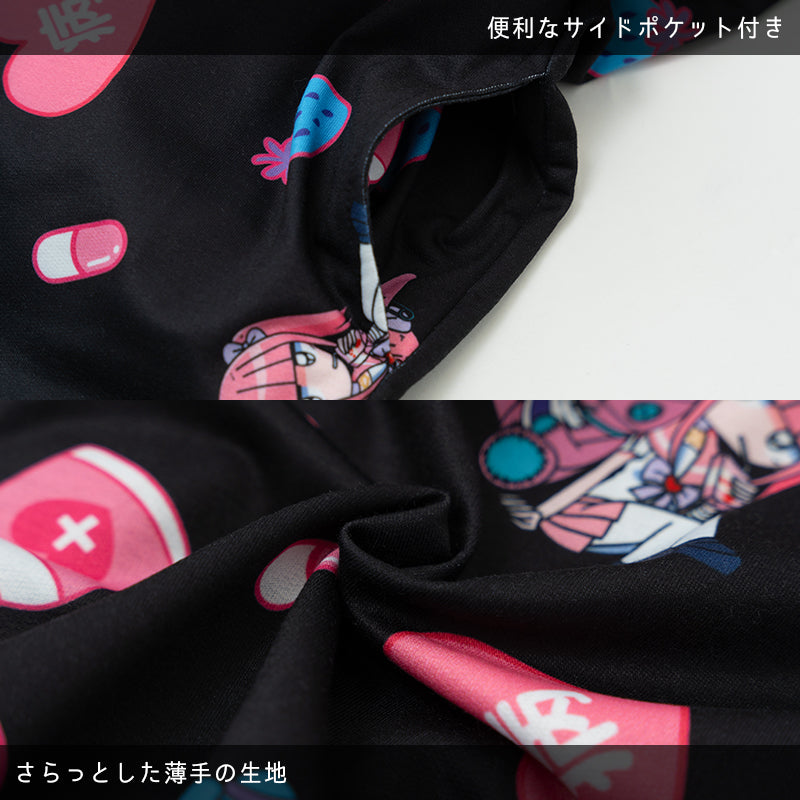 P Menhera-chan Mill Nero Zip Hoodie – ACDC RAG