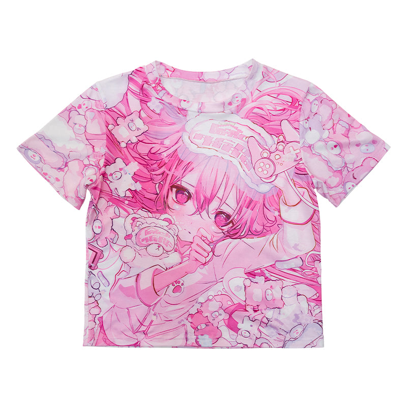 SLEEPY BEAR Chibi T-shirt 