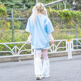 Twin Rabbit Angels Lace Leg Warmers * JAPAN SALE ONLY