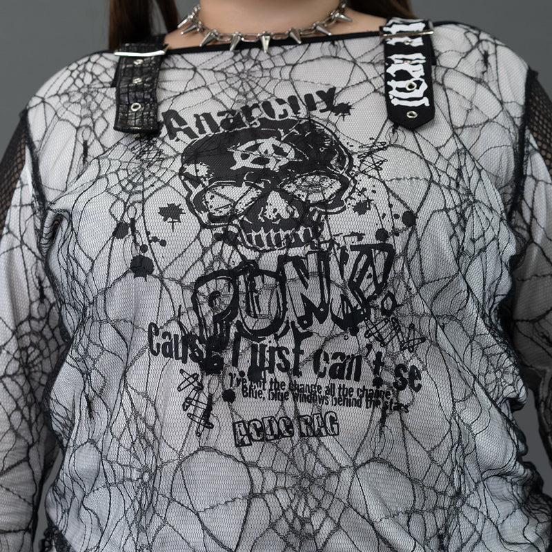 プラスサイズ]ガーゼロンT – ACDC RAG