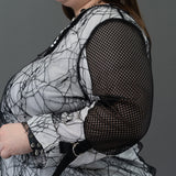 [プラスサイズ]ガーゼロンT