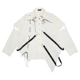 [プラスサイズ]アシメシャツ