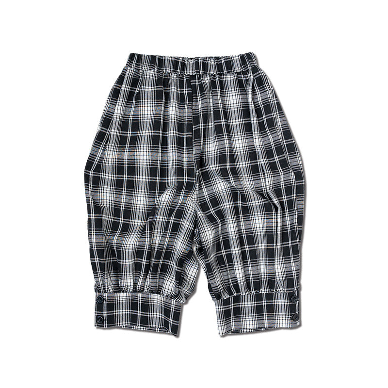 【INCHANT ME】[Pants Lining!] Check Pumpkin Banding Mini SK M Pumpkin Pants – ACDC RAG