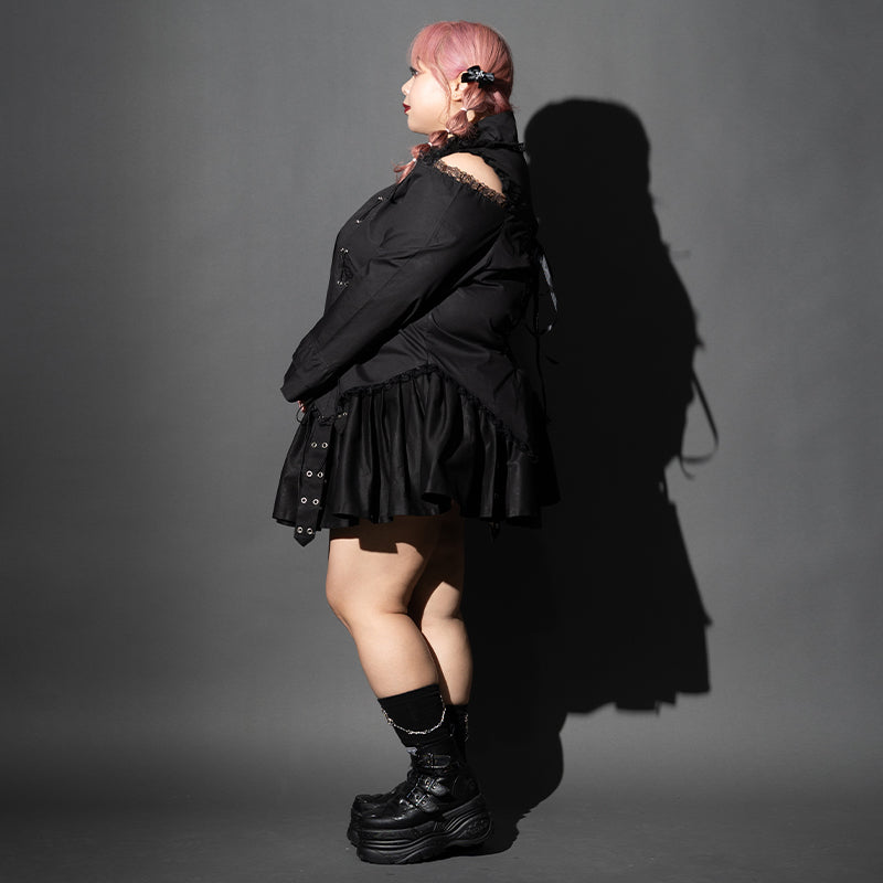 2-Lapel Shirt Plus Size ACDC RAG 2-Lapel Shirt Plus Size ACDC RAG