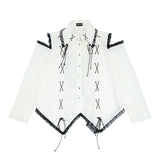 [プラスサイズ]2ラペルシャツ