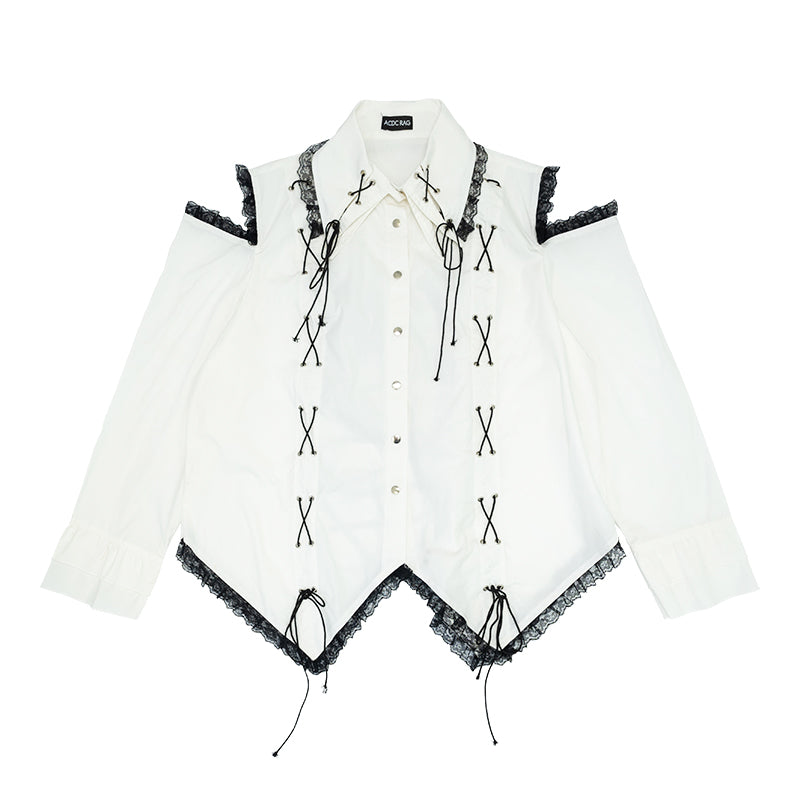 [プラスサイズ]2ラペルシャツ