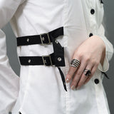 Wベルト シャツ WHITE