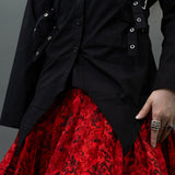 Double Belt Shirt Black
