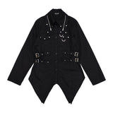 Double Belt Shirt Black