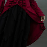 エンビロングブラウス RED