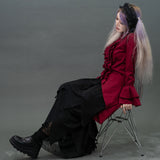エンビロングブラウス RED