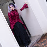 エンビロングブラウス RED