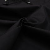 Tailcoat Style Blouse BLACK