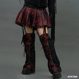 Dragon Skirt with Pantlegs BLACK/RED