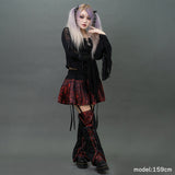 Dragon Skirt with Pantlegs BLACK/RED