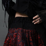 Dragon Skirt with Pantlegs BLACK/RED
