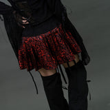 Dragon Skirt with Pantlegs BLACK/RED