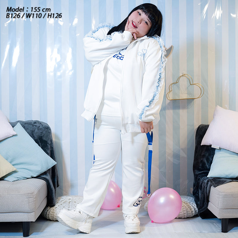 魔法 ジャージジャケット WH/P.BL – ACDC RAG